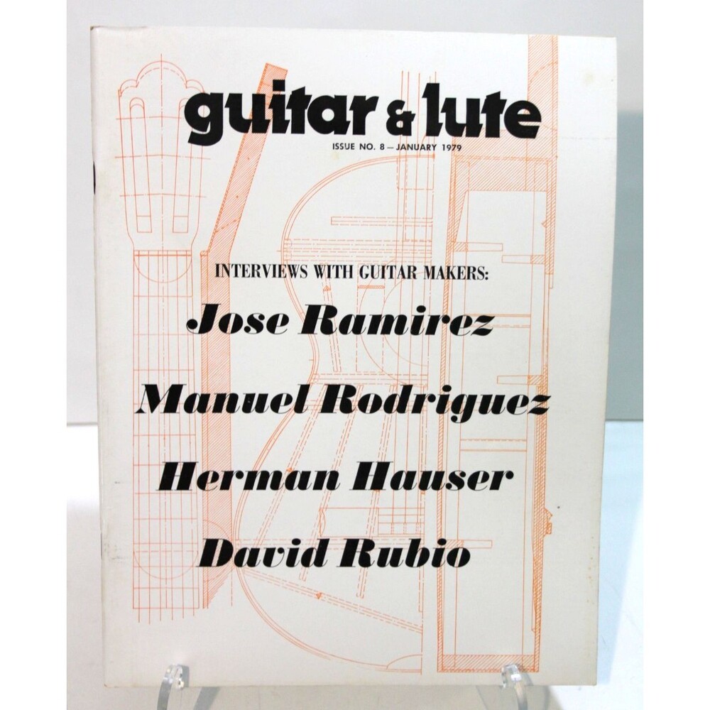 Guitar & Lute No 8 Jan 1979 Ramirez Hauser Rubio Interviewd Music Magazine